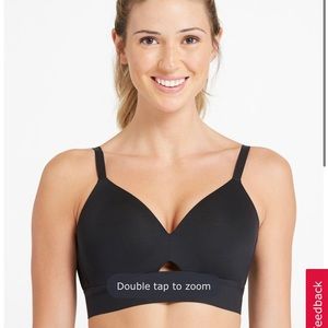 SPANX Black Bikini/sports Top